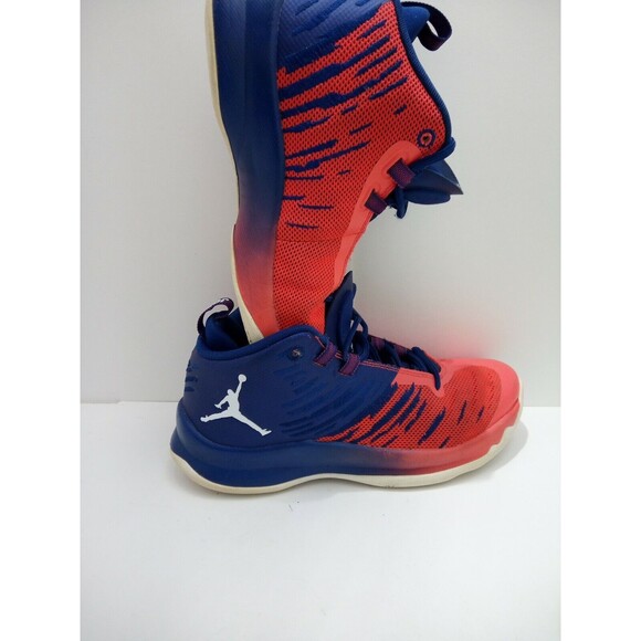 Jordan Superfly 5 Royal Blue/Infrared, Used Size 5.5Y 7 Woman's